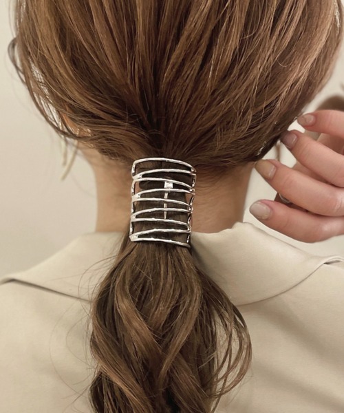 メタルモヨウヘアカフ