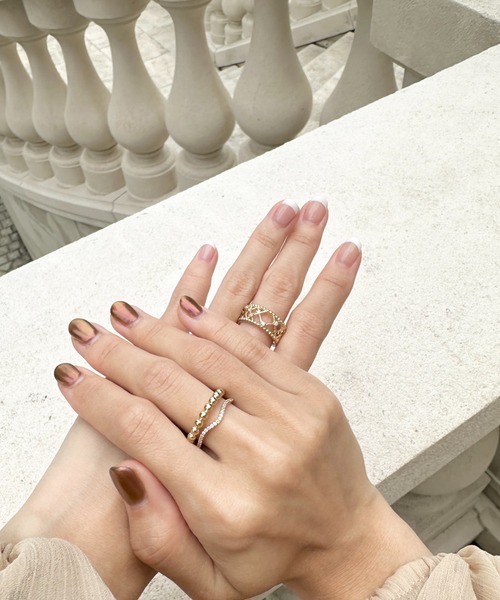 ciite'(シーテ)の「design ring(リング・レディース・ゴールド・FREE)」の4枚目の写真