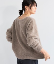 BARNYARDSTORM / FOXカシミアＶネックニット【WEB限定カラー】