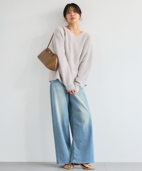 セール】BARNYARDSTORM / FOXカシミアVネックニット【WEB限定