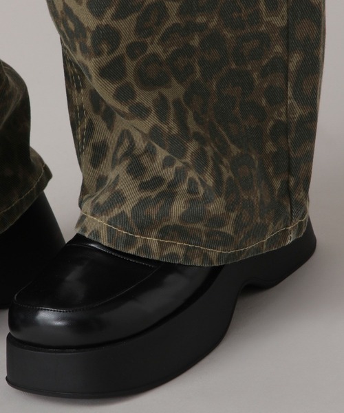 レオパード確認 レオパードパンツ | Whim Gazette(ウィム ガゼット)レディース | PAL