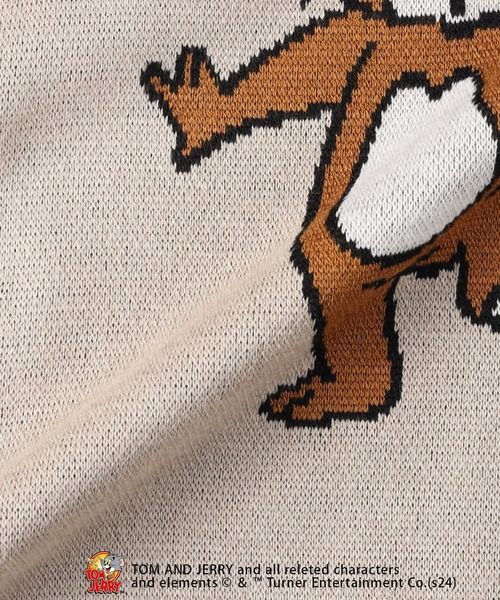 Right-on（ライトオン）の「ジャガードニット（ニット/セーター・レディース・ブルー/ベージュ/グリーン/ピンク・M/L）」の11枚目の写真