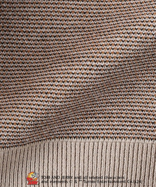 Right-on（ライトオン）の「ジャガードニット（ニット/セーター・レディース・ブルー/ベージュ/グリーン/ピンク・M/L）」の12枚目の写真