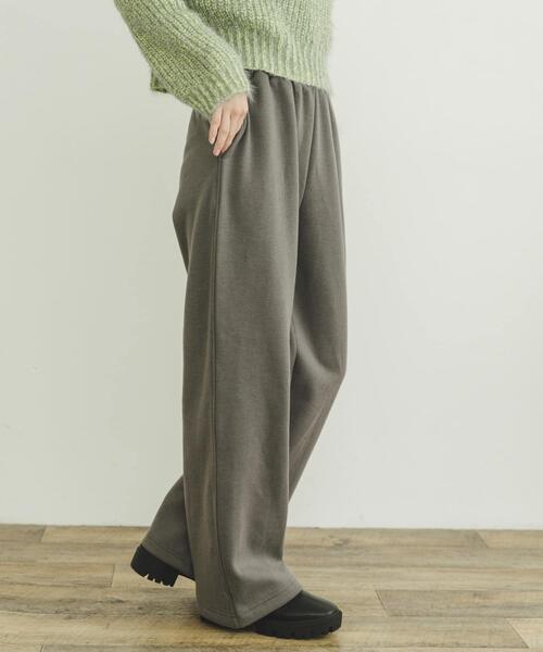 ITEMS URBANRESEARCH（アイテムズ アーバンリサーチ）の「裏起毛スウェットパンツ（その他パンツ・レディース・チャコールグレー/オフホワイト/ネイビー・FREE）」の8枚目の写真
