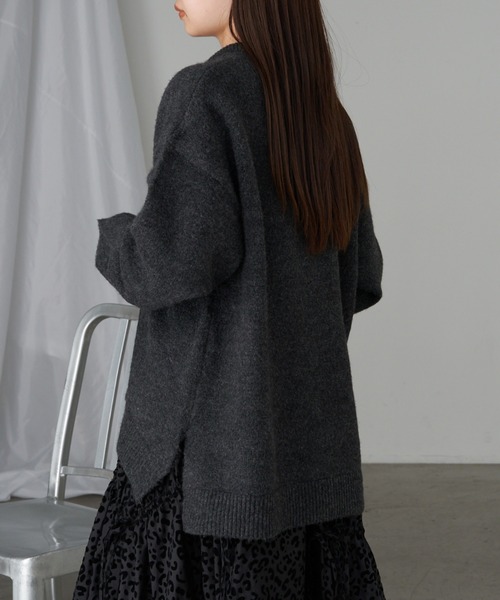 RAY CASSIN(レイカズン)の「【WEB限定 リバイバル】スキッパーポロ刺繍ニット(ニット/セーター・レディース・ホワイト系その他2/レッド/チャコールグレー/ブラウン系その他2・FREE)」の12枚目の写真