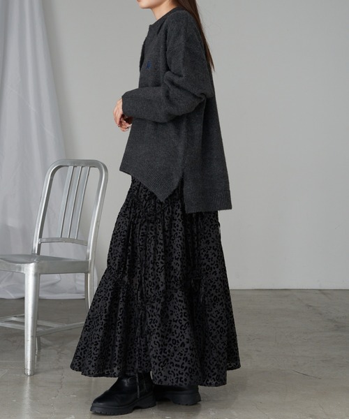 RAY CASSIN(レイカズン)の「【WEB限定 リバイバル】スキッパーポロ刺繍ニット(ニット/セーター・レディース・ホワイト系その他2/レッド/チャコールグレー/ブラウン系その他2・FREE)」の15枚目の写真