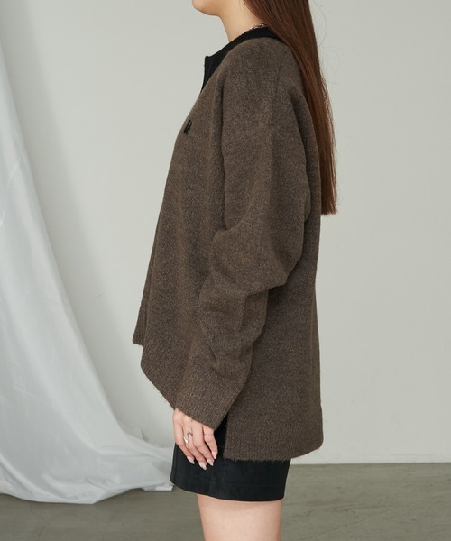 RAY CASSIN(レイカズン)の「【WEB限定 リバイバル】スキッパーポロ刺繍ニット(ニット/セーター・レディース・ホワイト系その他2/レッド/チャコールグレー/ブラウン系その他2・FREE)」の20枚目の写真