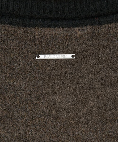 RAY CASSIN(レイカズン)の「【WEB限定 リバイバル】スキッパーポロ刺繍ニット(ニット/セーター・レディース・ホワイト系その他2/レッド/チャコールグレー/ブラウン系その他2・FREE)」の22枚目の写真