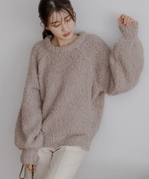高身長 バックリボンデザインニット(トールサイズ)fifiean