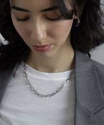 abaskdesign（アバスクデザイン）の「金属アレルギー対応 シンプルチェーンネックレス 太め（ネックレス）」