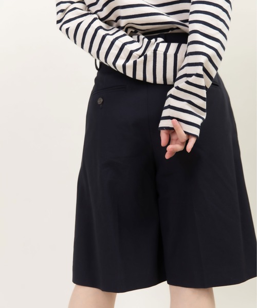 CHILD WOMAN(チャイルドウーマン)の「強撚ツイル マーベルトハーフパンツ(その他パンツ・レディース・ネイビー/ブラウン/ブラウン系その他・36/38)」の17枚目の写真