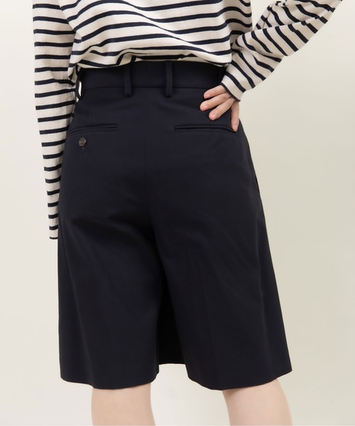 CHILD WOMAN(チャイルドウーマン)の「強撚ツイル マーベルトハーフパンツ(その他パンツ・レディース・ネイビー/ブラウン/ブラウン系その他・36/38)」の18枚目の写真