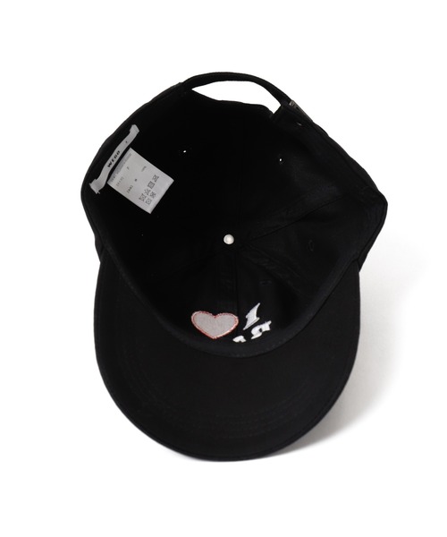 WEGO（ウィゴー）の「WEGO/アイラブ刺繍キャップ（キャップ・レディース・ブラック系2/ブラック・FREE）」の8枚目の写真