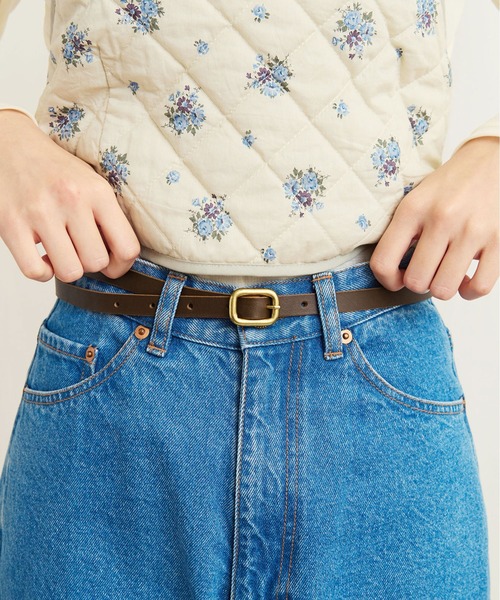 fig London(フィグロンドン)の「_puff metal belt(ベルト・レディース・ブラック/ブラウン・FREE)」の8枚目の写真