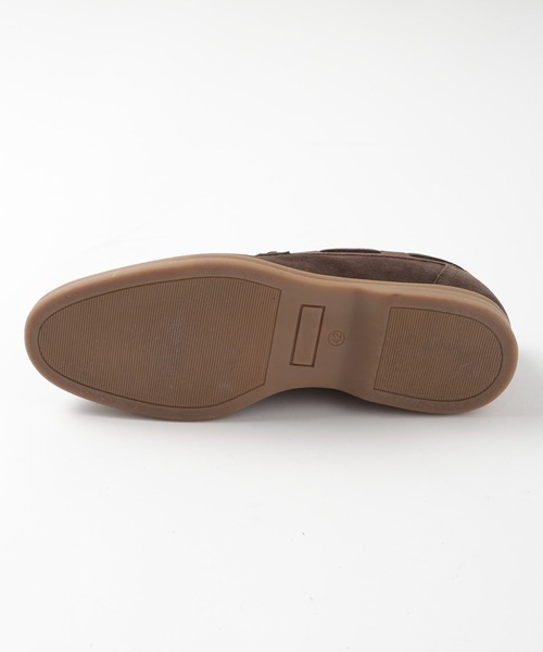 CROWDED CLOSET（クラウデッドクローゼット）の「【FILIPE SHOES x CROWDED CLOSET】モカシンスウェードスニーカー（モカシン/デッキシューズ・メンズ・ブラック/グレー系その他・01/02/03）」の7枚目の写真