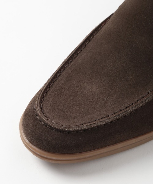 CROWDED CLOSET（クラウデッドクローゼット）の「【FILIPE SHOES x CROWDED CLOSET】モカシンスウェードスニーカー（モカシン/デッキシューズ・メンズ・ブラック/グレー系その他・01/02/03）」の9枚目の写真