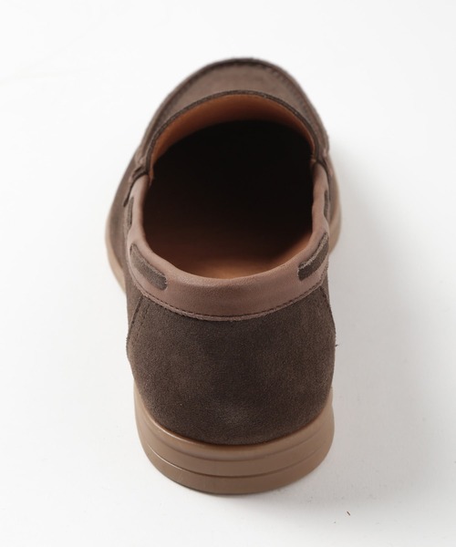 CROWDED CLOSET（クラウデッドクローゼット）の「【FILIPE SHOES x CROWDED CLOSET】モカシンスウェードスニーカー（モカシン/デッキシューズ・メンズ・ブラック/グレー系その他・01/02/03）」の6枚目の写真