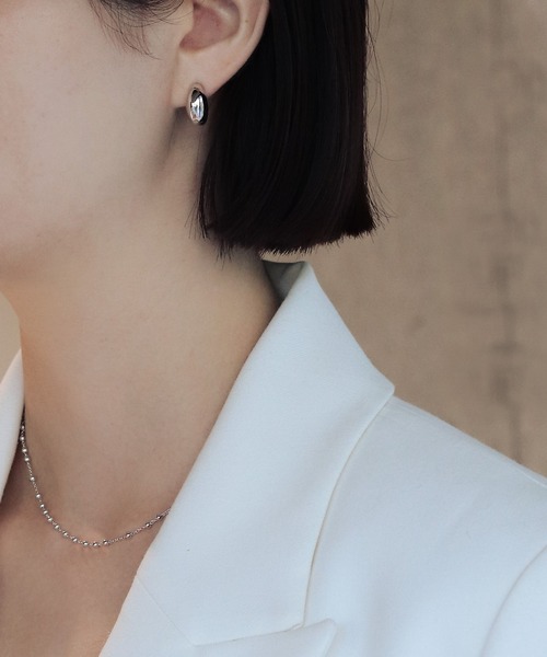 【セール】【silver925】ボールとばしネックレス（ネックレス）｜bonu.（ボヌ）