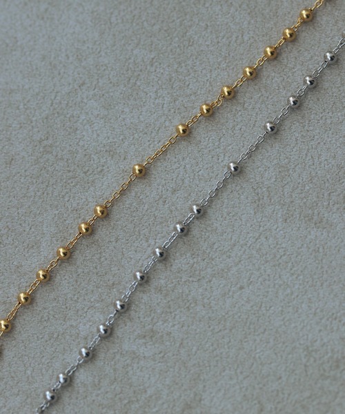 【セール】【silver925】ボールとばしネックレス（ネックレス）｜bonu.（ボヌ）