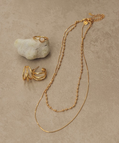 【セール】【silver925】ボールとばしネックレス（ネックレス）｜bonu.（ボヌ）