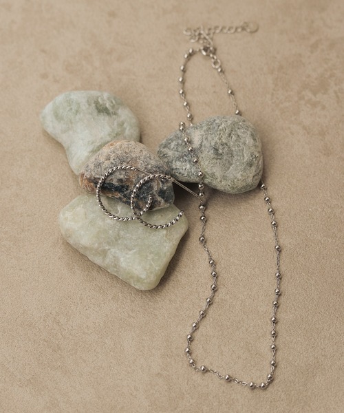 【セール】【silver925】ボールとばしネックレス（ネックレス）｜bonu.（ボヌ）