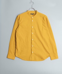 garsonwave（ギャルソンウェーブ）の「日本製洗いざらしコットンブロードノーカラーシャツ ナノファイン加工(GW)（シャツ/ブラウス）」