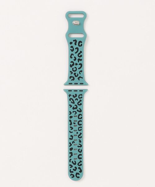 LUON(ルオン)の「LUON / Apple Watch Band / シリコン レオパード柄 アップルウォッチ バンド(デジタル腕時計・レディース・ホワイト/ブラック/ブラウン/ピンク/ベージュ/ミント/ライトピンク・A/B)」の5枚目の写真