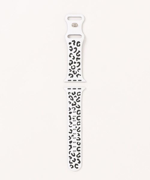 LUON(ルオン)の「LUON / Apple Watch Band / シリコン レオパード柄 アップルウォッチ バンド(デジタル腕時計・レディース・ホワイト/ブラック/ブラウン/ピンク/ベージュ/ミント/ライトピンク・A/B)」の16枚目の写真