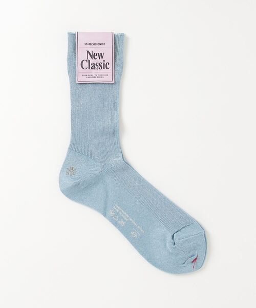 MARCOMONDE（マルコモンド）の「MARCOMONDE（マルコモンド）グリッターラメソックス（ソックス/靴下・レディース・ブラウン/グレー系その他3/ブラック/ブルー系その他3/ラベンダー/シルバー・F/1）」の10枚目の写真