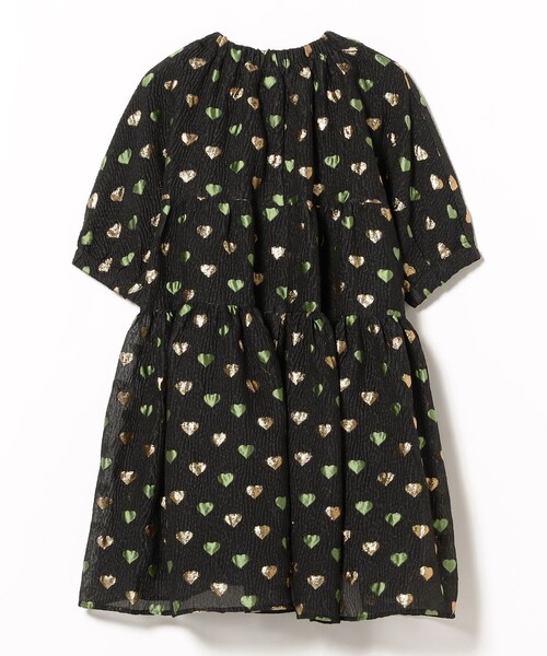 Ray BEAMS（レイビームス）の「sister jane / Carriage Hearts Jacquard Dress（ワンピース・レディース・ブラック・SMALL）」の6枚目の写真