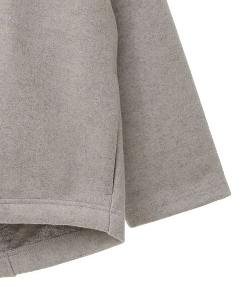 CRAFT STANDARD BOUTIQUE（クラフトスタンダードブティック）の「圧縮ウール風ZIP付きジャケット（ブルゾン・レディース・ベージュ/グレー/チャコールグレー・FREE）」の11枚目の写真