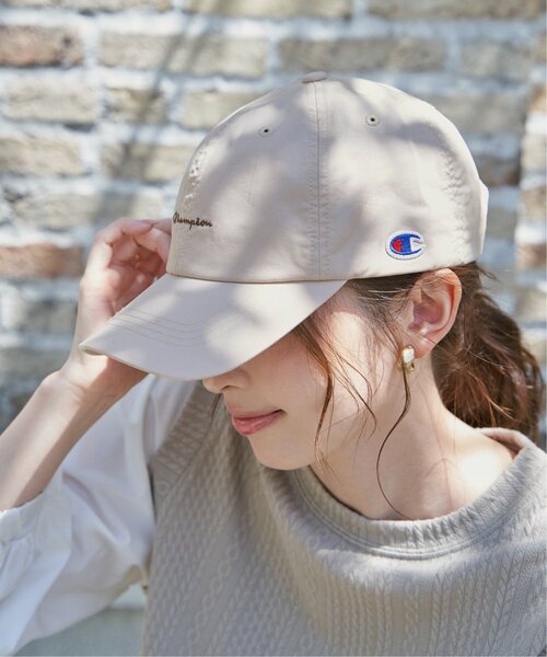 Champion（チャンピオン）の「Champion チャンピオン ロゴ刺繍キャップ（キャップ・レディース・ブラック/ブルー/チャコールグレー/オフホワイト/ブラウン/ダークグレー/その他1/アイボリー・FREE）」の14枚目の写真