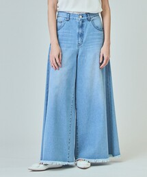 バギーデニムパンツ