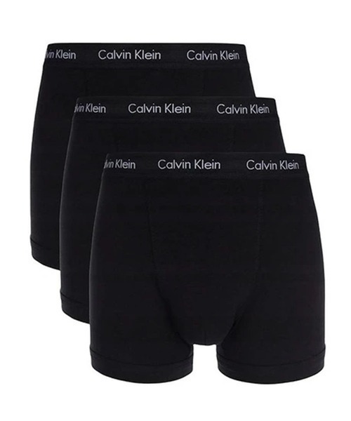 Calvin Klein(カルバン・クライン)の「【 Calvin Klein / カルバン クライン 】- メンズ アンダー ウェア / ボクサー パンツ / 3枚セット(ボクサーパンツ・メンズ・ブラック系その他2/ブラック系その他3/ブラック系その他/ブラック系その他4/ブラック系その他5/ブルー系その他/ブラック系その他6・SMALL/MEDIUM/LARGE)」の2枚目の写真