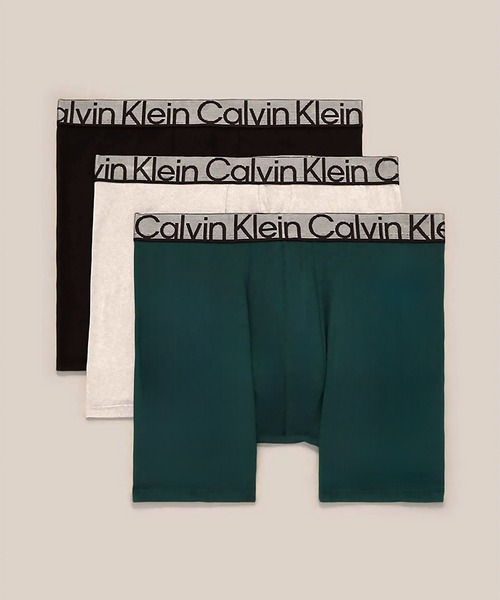 Calvin Klein(カルバン・クライン)の「【 Calvin Klein / カルバン クライン 】- メンズ アンダー ウェア / ボクサー パンツ / 3枚セット(ボクサーパンツ・メンズ・ブラック系その他2/ブラック系その他3/ブラック系その他/ブラック系その他4/ブラック系その他5/ブルー系その他/ブラック系その他6・SMALL/MEDIUM/LARGE)」の5枚目の写真
