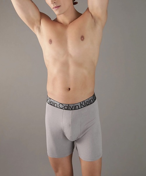 Calvin Klein(カルバン・クライン)の「【 Calvin Klein / カルバン クライン 】- メンズ アンダー ウェア / ボクサー パンツ / 3枚セット(ボクサーパンツ・メンズ・ブラック系その他2/ブラック系その他3/ブラック系その他/ブラック系その他4/ブラック系その他5/ブルー系その他/ブラック系その他6・SMALL/MEDIUM/LARGE)」の8枚目の写真