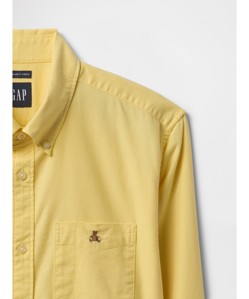 GAP(ギャップ)の「ブラナンベア オックスフォードシャツ(シャツ/ブラウス・メンズ・グリーン/パープル系その他/イエロー/ブラック・L/XS/S/M/XL)」の21枚目の写真