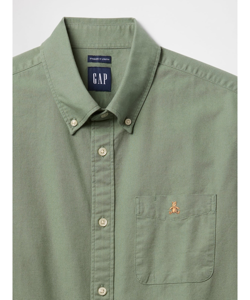 GAP(ギャップ)の「ブラナンベア オックスフォードシャツ(シャツ/ブラウス・メンズ・グリーン/パープル系その他/イエロー/ブラック・L/XS/S/M/XL)」の22枚目の写真