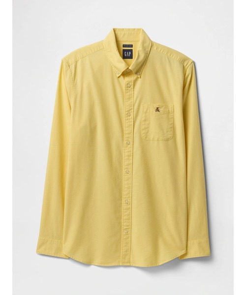 GAP（ギャップ）の「ブラナンベア オックスフォードシャツ（シャツ/ブラウス・メンズ・グリーン/パープル系その他/イエロー/ブラック・L/XS/S/M/XL）」の5枚目の写真