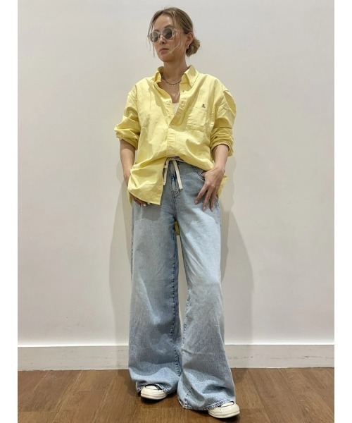 GAP（ギャップ）の「ブラナンベア オックスフォードシャツ（シャツ/ブラウス・メンズ・グリーン/パープル系その他/イエロー/ブラック・L/XS/S/M/XL）」の9枚目の写真