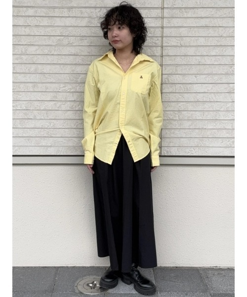 GAP（ギャップ）の「ブラナンベア オックスフォードシャツ（シャツ/ブラウス・メンズ・グリーン/パープル系その他/イエロー/ブラック・L/XS/S/M/XL）」の12枚目の写真