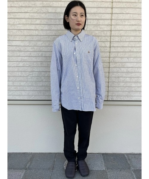 GAP（ギャップ）の「ブラナンベア オックスフォードシャツ（シャツ/ブラウス・メンズ・グリーン/パープル系その他/イエロー/ブラック・L/XS/S/M/XL）」の14枚目の写真