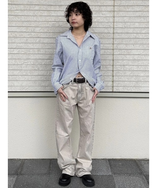 GAP（ギャップ）の「ブラナンベア オックスフォードシャツ（シャツ/ブラウス・メンズ・グリーン/パープル系その他/イエロー/ブラック・L/XS/S/M/XL）」の15枚目の写真