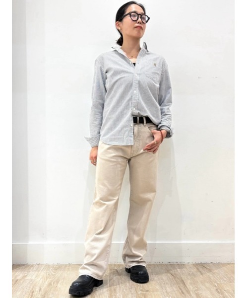 GAP（ギャップ）の「ブラナンベア オックスフォードシャツ（シャツ/ブラウス・メンズ・グリーン/パープル系その他/イエロー/ブラック・L/XS/S/M/XL）」の17枚目の写真