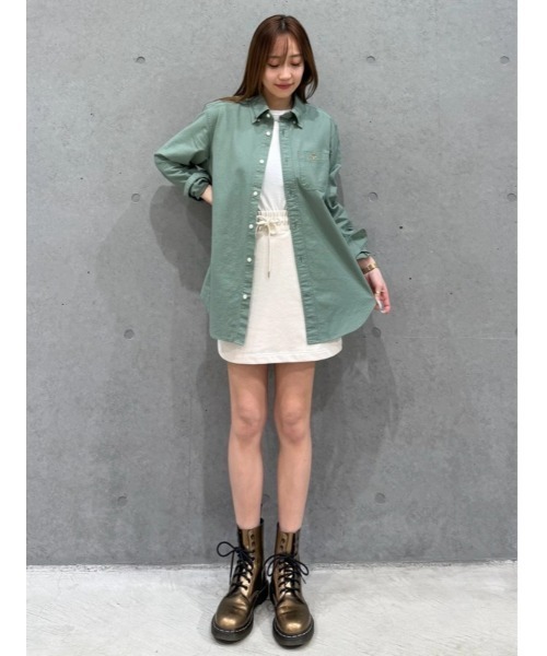 GAP（ギャップ）の「ブラナンベア オックスフォードシャツ（シャツ/ブラウス・メンズ・グリーン/パープル系その他/イエロー/ブラック・L/XS/S/M/XL）」の20枚目の写真