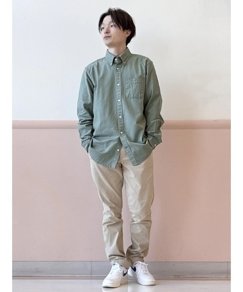 GAP（ギャップ）の「ブラナンベア オックスフォードシャツ（シャツ/ブラウス・メンズ・グリーン/パープル系その他/イエロー/ブラック・L/XS/S/M/XL）」の21枚目の写真