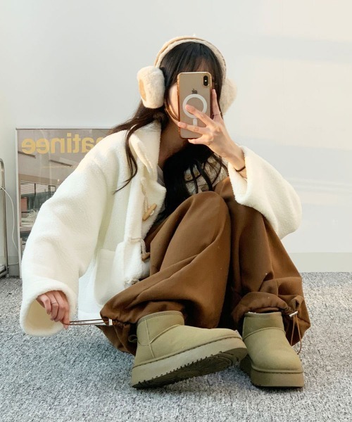 VIVID LADY(ビビッドレディー)の「ワイドパンツ バルーンシルエット ストリート(その他パンツ・レディース・ブラック/カーキ/ブラウン・FREE)」の11枚目の写真