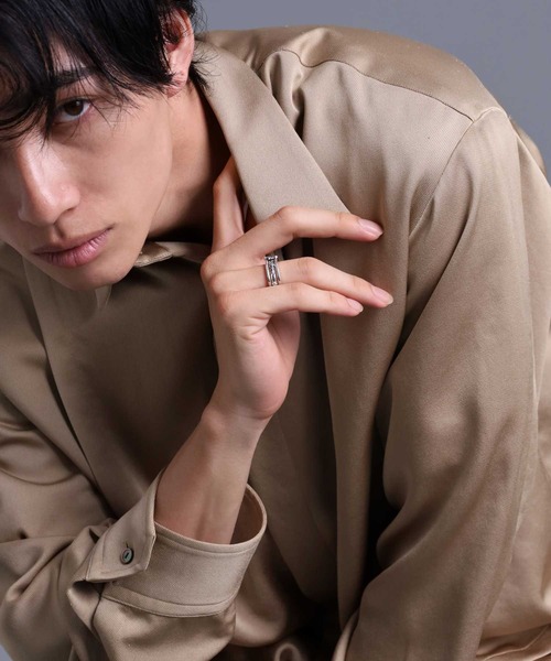 LION HEART(ライオンハート)の「“HOWL”ロイヤルスライドリング/シルバー925【LION HEART / ライオンハート】(リング・メンズ・シルバー・23号/17号/15号/21号/19号/13号)」の2枚目の写真