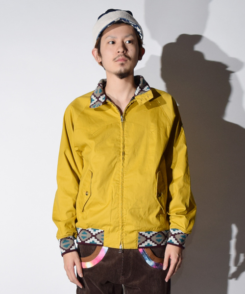 ALDIES（アールディーズ）の「Yuki's Jacket ジップアップブルゾン（ブルゾン・メンズ・ネイビー/イエロー/ブラック・LARGE/MEDIUM/SMALL）」の3枚目の写真