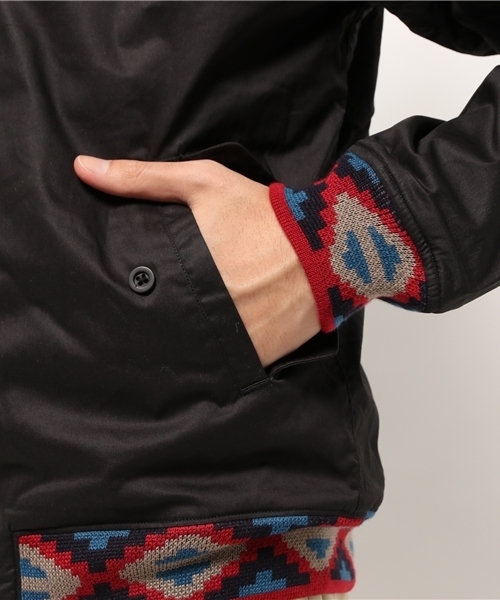 ALDIES（アールディーズ）の「Yuki's Jacket ジップアップブルゾン（ブルゾン・メンズ・ネイビー/イエロー/ブラック・LARGE/MEDIUM/SMALL）」の9枚目の写真